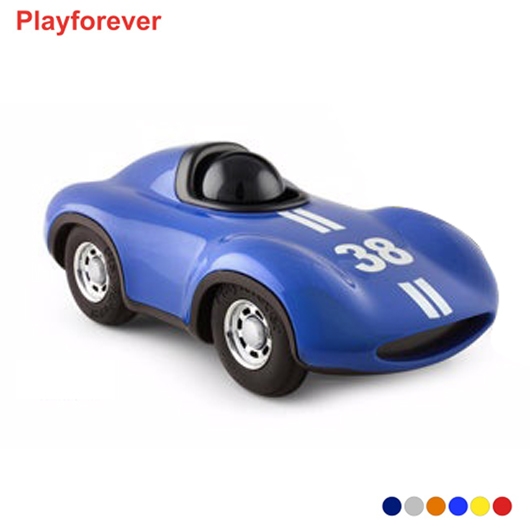 <div>Playforever Speedy Le Mans 經典古董利曼賽車玩具擺飾-寶藍</div>